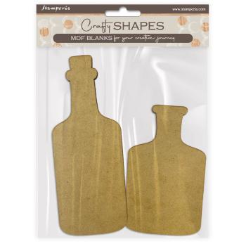 Stamperia - Holzteile "Bottles" MDF Crafty Shapes Blanks