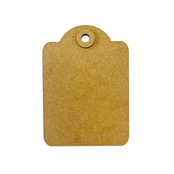 Stamperia - Holzteile "Rounded Tag" MDF Crafty Shapes Blanks