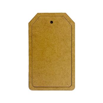 Stamperia - Holzteile "Rectangular Tag" MDF Crafty Shapes Blanks