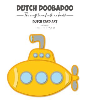 Dutch Doobadoo - Schablone A5 "Duikboot" Stencil - Dutch Card Art