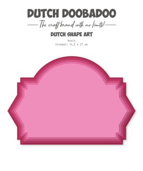 Dutch Doobadoo - Schablone A5 "Kevin" Stencil - Dutch Shape Art 