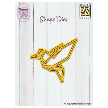 Nellie Snellen - Stanzschablone "Origami Bird" Shape Dies