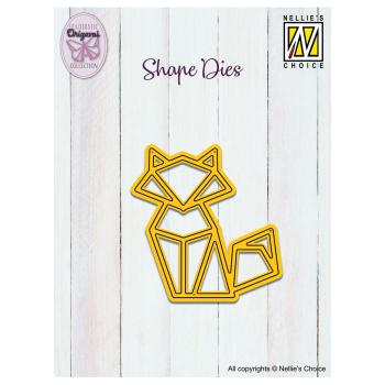 Nellie Snellen - Stanzschablone "Origami Fox" Shape Dies