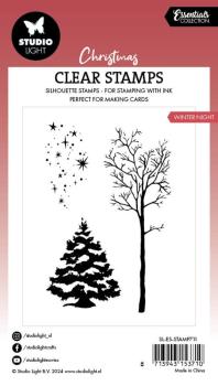 Studio Light - Stempelset "Winter Night" Clear Stamps