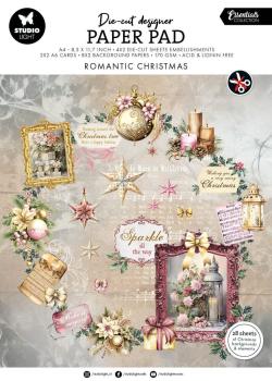 Studio Light - Stanzteile "Romantic Christmas" Die Cut Block - 28 Bogen