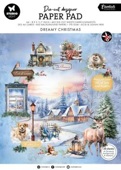 Studio Light - Stanzteile "Dreamy Christmas" Die Cut Block - 28 Bogen