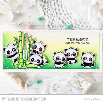 My Favorite Things - Stempelset "Pandastic" Clear Stamps