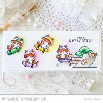 My Favorite Things - Stempelset "Super Rad Skaters" Clear Stamps