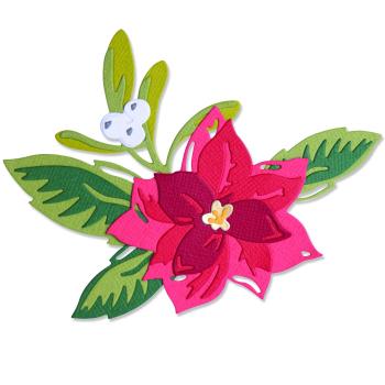 Sizzix - Stanzschablone "Mehrlagige Weihnachtsblume" Thinlits Craft Dies by Lisa Jones