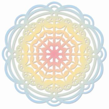 Sizzix - Stanzschablone "Herz-Mandala" Thinlits Craft Dies by Eileen Hull