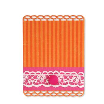 Sizzix - Stanzschablone "Card Ribbon insert" Sizzlits Dies