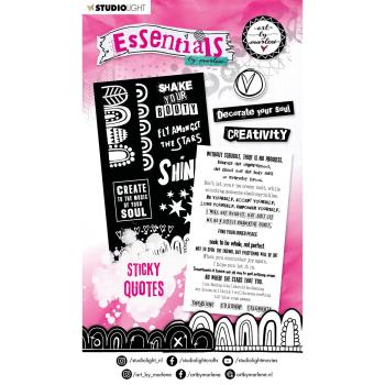 Studio Light - Aufkleber "Sticky Quotes" Sticker Pad