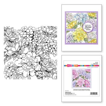 Stampendous - Gummistempel "Floral Garden" Cling Stamps