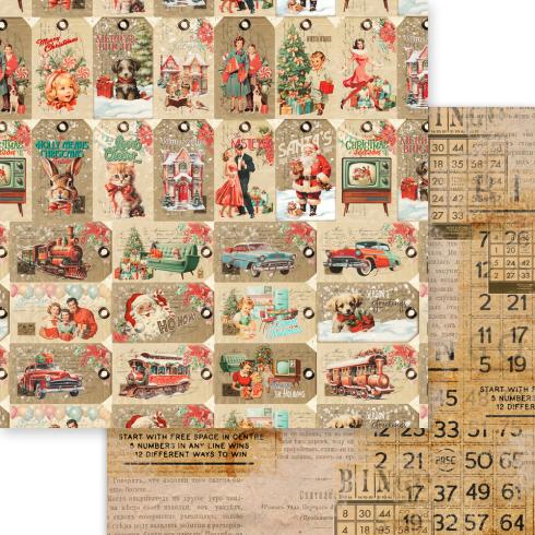 Memory Place - Designpapier "Merry & Bright" Paper Pack 12x12 Inch - 12 Bogen