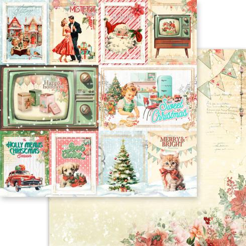 Memory Place - Designpapier "Merry & Bright" Paper Pack 12x12 Inch - 12 Bogen