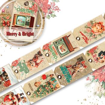 Memory Place "Merry & Bright 2" Washi Tape 15mmx5m