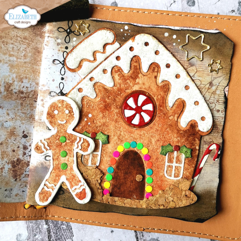 Elizabeth Craft Designs - Stanzschalone "Gingerbread House" Dies