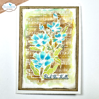 Elizabeth Craft Designs - Stempelset "Winter Flowers" Clear Stamps