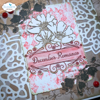 Elizabeth Craft Designs - Stempelset "Winter Flowers" Clear Stamps