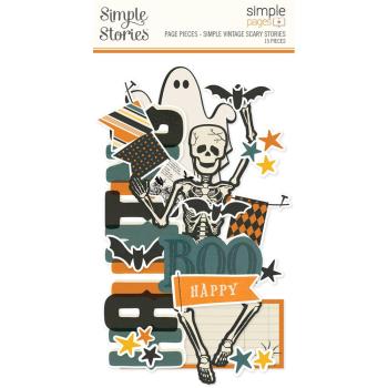 Simple Stories - Stanzteile "Simple Vintage Scary Stories" Die Cuts