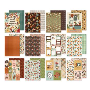 Simple Stories - Designpapier "Cider & Donuts" Paper Pack 6x8 Inch - 24 Bogen