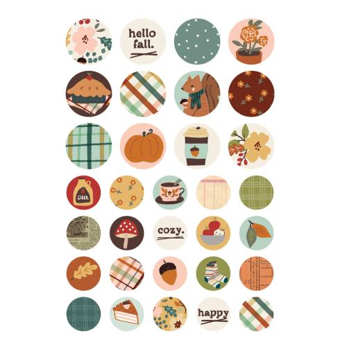 Simple Stories - Aufkleber "Cider & Donuts" Sticker Book