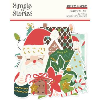 Simple Stories - Stanzteile "Santa's Village" Bits & Pieces 