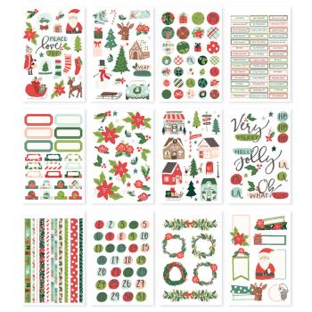 Simple Stories - Aufkleber "Santa's Village" Sticker Book