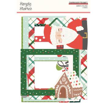 Simple Stories - Chipboard Frames "Santa's Village" 