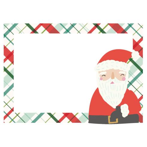 Simple Stories - Chipboard Frames "Santa's Village" 