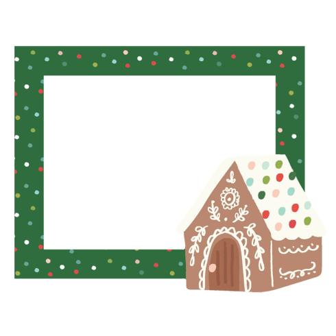 Simple Stories - Chipboard Frames "Santa's Village" 