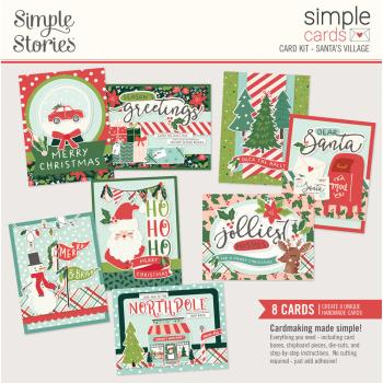 Simple Stories - Cards Kit "Santa's Village"