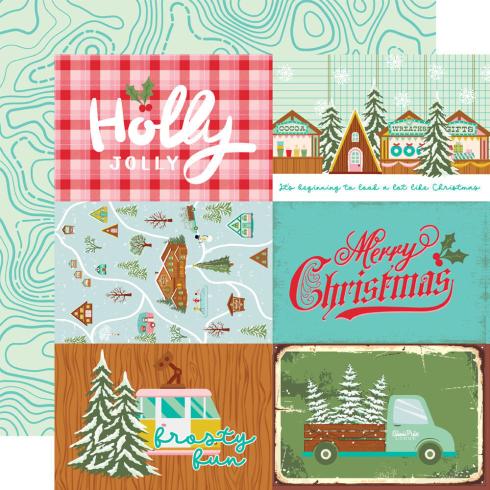 Simple Stories - Collections Kit "Snow Pine Lodge" 12 Bogen Designpapier