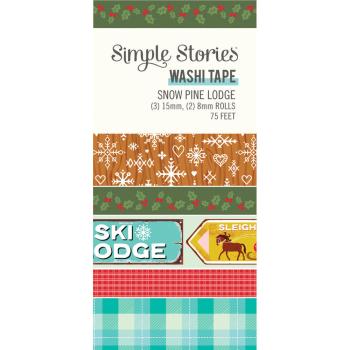 Simple Stories - Washi Tape "Snow Pine Lodge"