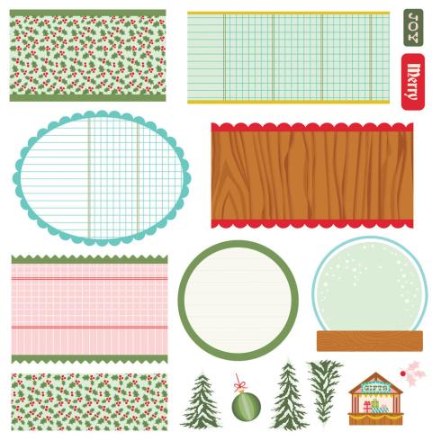 Simple Stories - Cards Kit "Snow Pine Lodge"