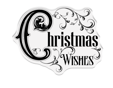 Crafters Companion - Stempel "Christmas Wishes" Clear Stamps