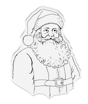 Crafters Companion - Stempel "Santa Claus" Clear Stamps