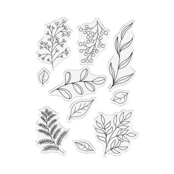 Crafters Companion - Stempelset "Foilage Fillers" Clear Stamps