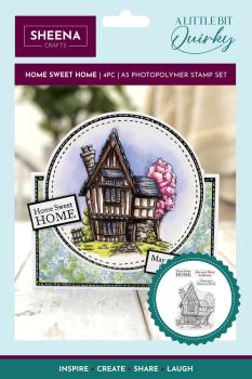 Crafters Companion - Stempelset "Home Sweet Home" Clear Stamps Design by Sheena Douglass