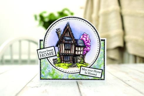 Crafters Companion - Stempelset "Home Sweet Home" Clear Stamps Design by Sheena Douglass