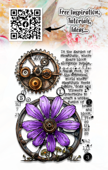 AALL and Create - Stempelset A7 "Garden Gears" Clear Stamps