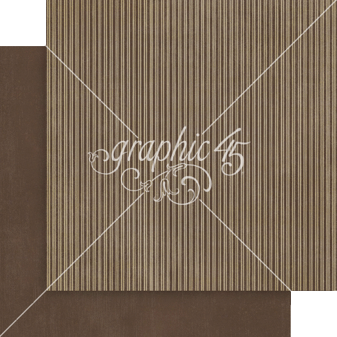 Graphic 45 - Designpapier "Autumn Greetings" Patterns & Solid Pad 12x12 Inch - 16 Bogen