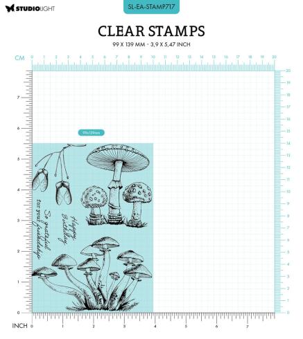 Studio Light - Stempelset "Mushrooms" Clear Stamps