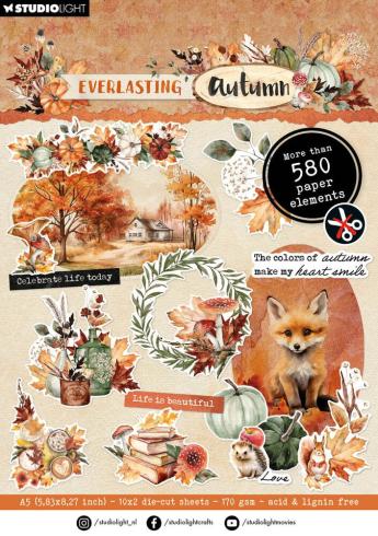 Studio Light - Stanzteile "Everlasting" Die Cut Block - 20 Bogen