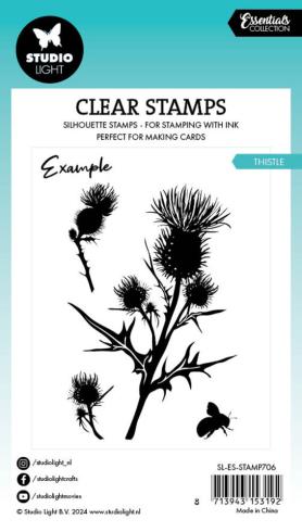 Studio Light - Stempelset "Thistle Silhouette" Clear Stamps