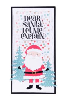 Creative Craft Lab - Studio Light - Stempelset & Stanzschablone "Dear Santa" Clear Stamps & Dies