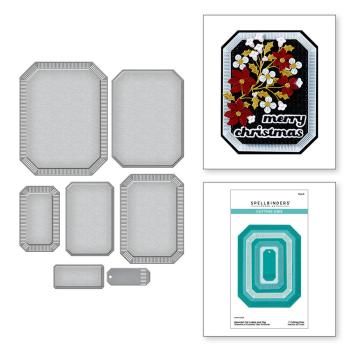 Spellbinders - Stanzschablone "Emerald Cut Labels and Tag" Dies