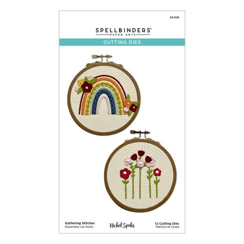 Spellbinders - Stanzschablone "Gathering Stitches" Dies