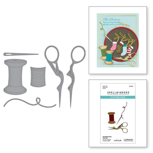 Spellbinders - Stanzschablone "Needleworker Tool Kit" Dies