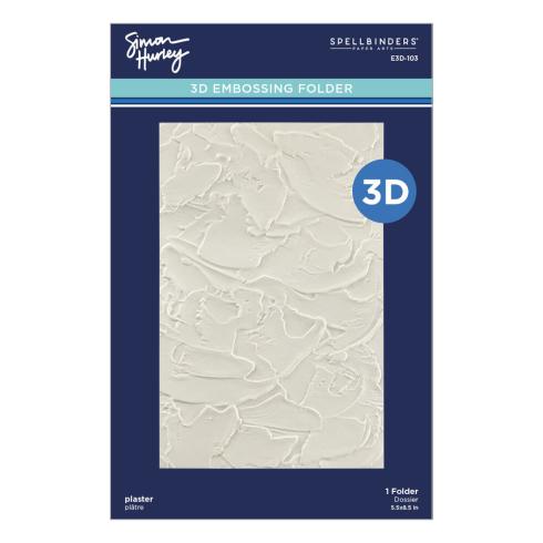 Spellbinders - Prägefolder "Plaster" Embossingfolder